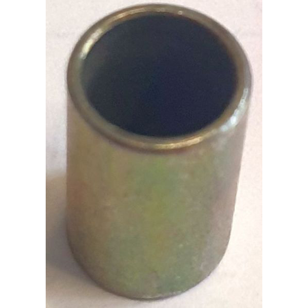 Abstandsröhrchen für Fensterreiber, Eisen gelb verzinkt, 14mm, Abstandstück, Sockel, Verlängerung, Distanzhülsen Metall